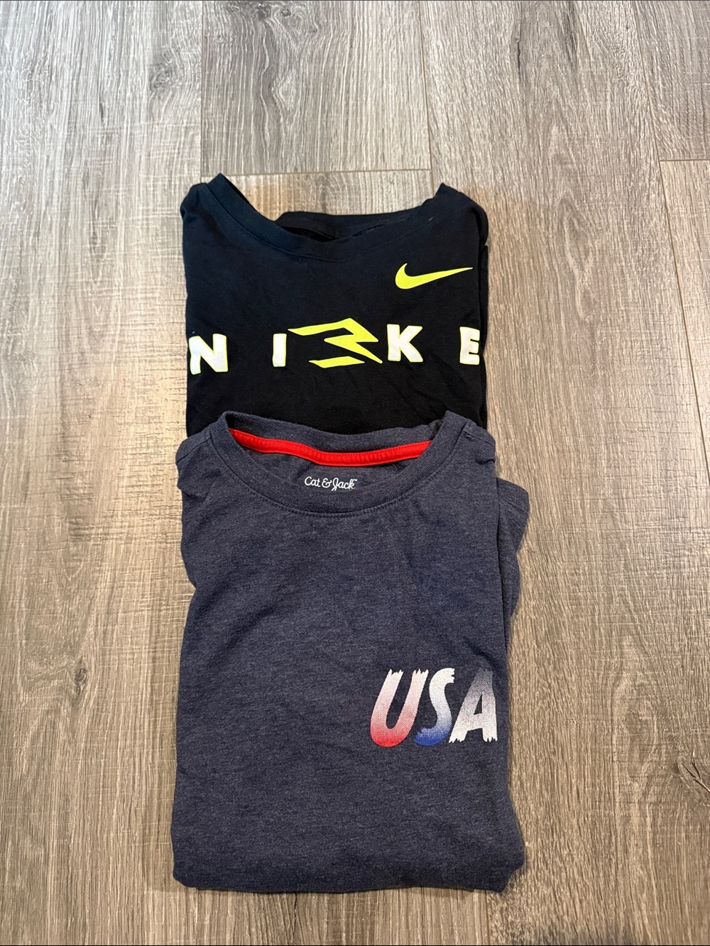 Lots Boys Performance Tees Size 12-13  
Nike, Cat & Jack
